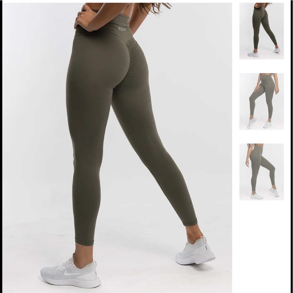 NWT ECHT Scrunch Dusty Olive